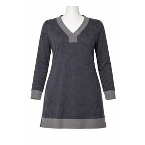 Barefoot Dreams CCUL Color Block V-Neck Sweater [S]